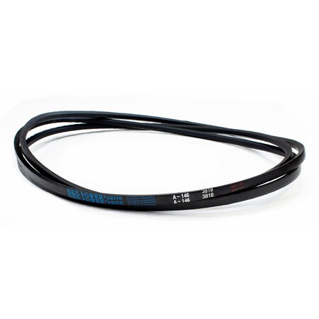 D&D A146 Classical V-Belt, 148 in Outside Length, 1/2 in Top Width, 1 Ribs A146